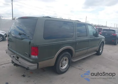 2001 Ford Excursion Limited из США, поврежденный, VIN 1FMNU42S41EB01056